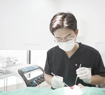 잇몸 상태 확인